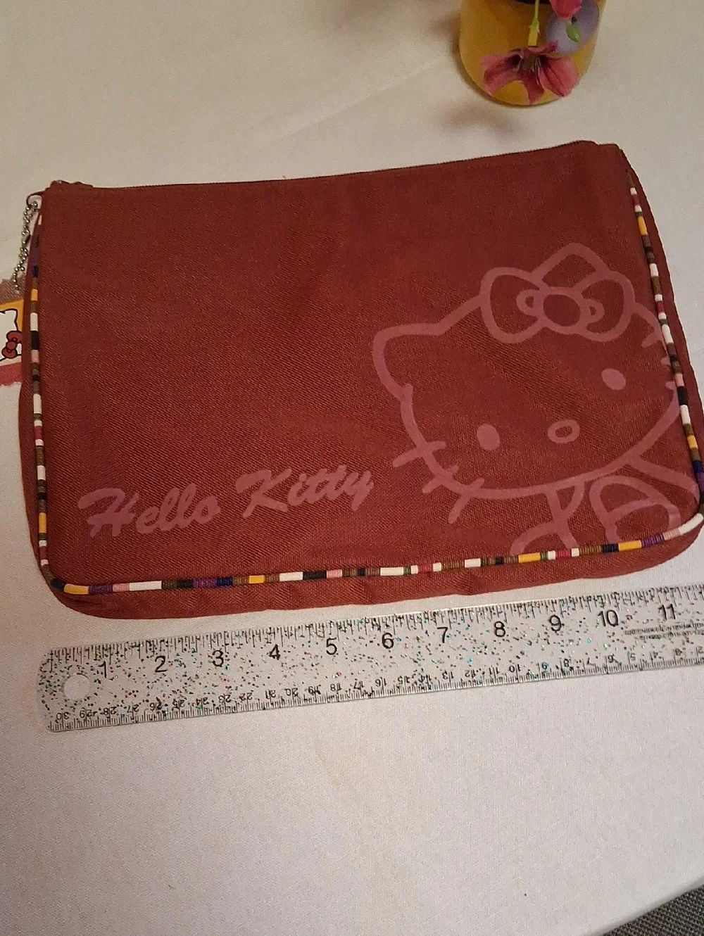 Hello Kitty Canvas Pouch